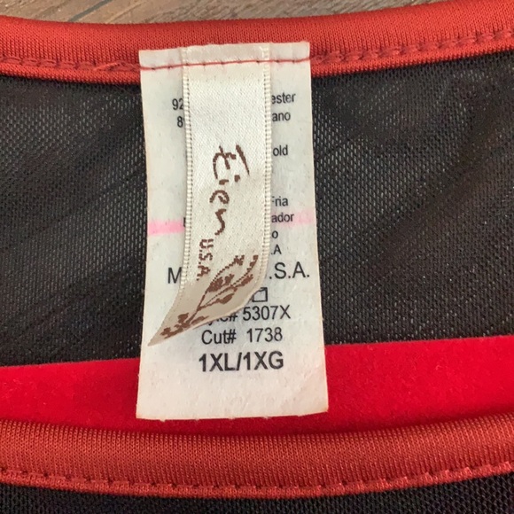 Unworn Eien Rust Skater Dress Size 1X - Picture 6 of 12